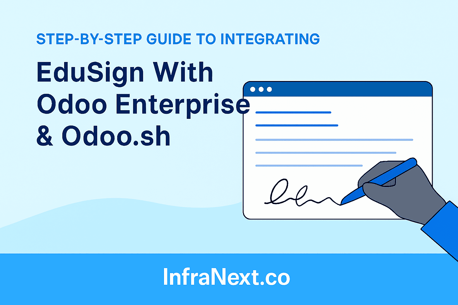How to Integrate EduSign with Odoo Enterprise or Odoo.sh